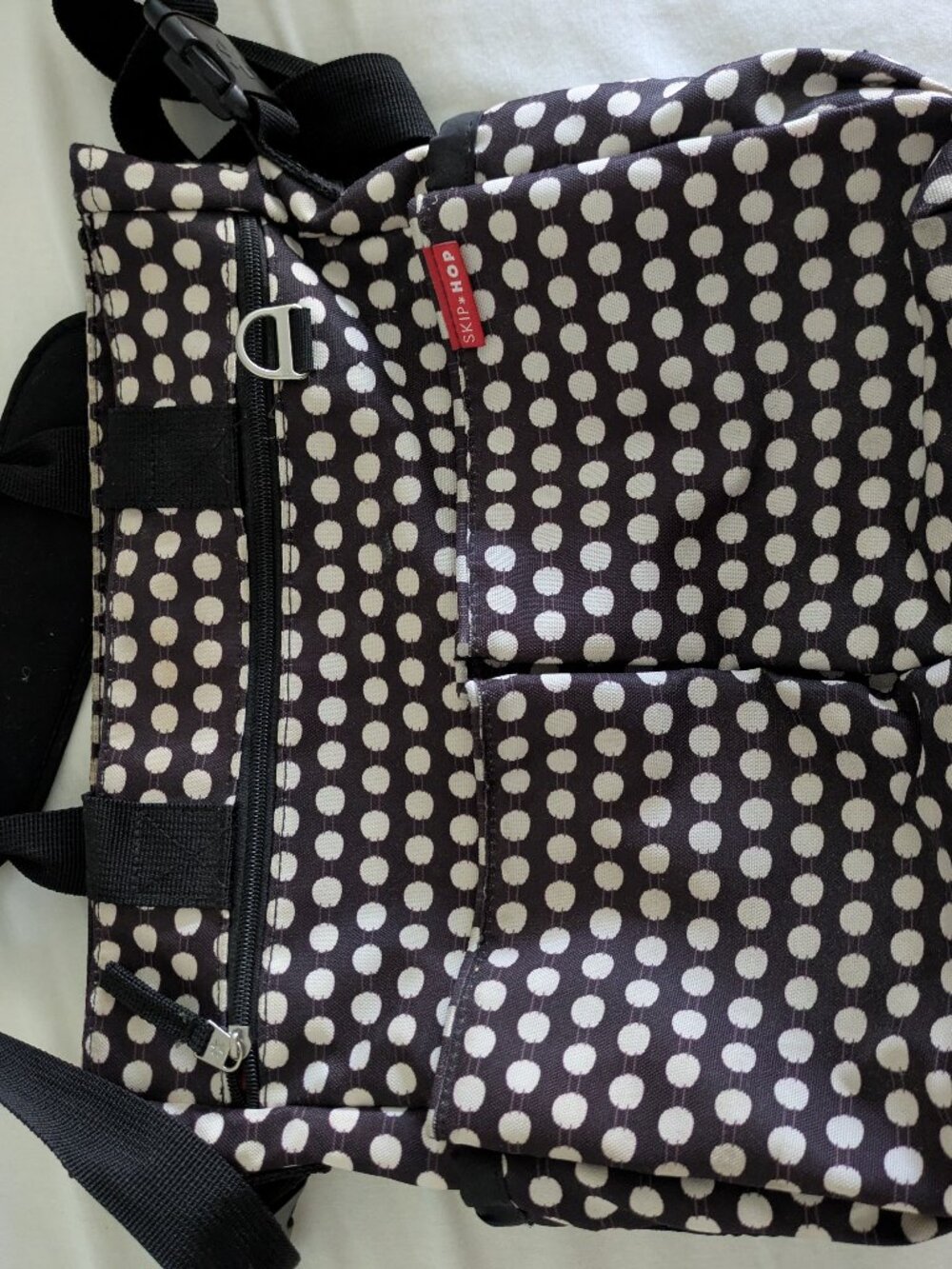 SkipHop Diaper Bag (Polka Dot)